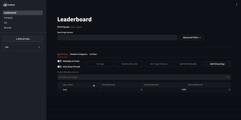 trulens identify issues